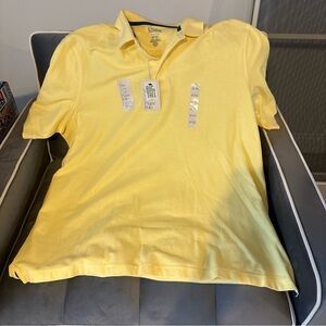 New with tags 2XL Tall Yellow Polo Shirt